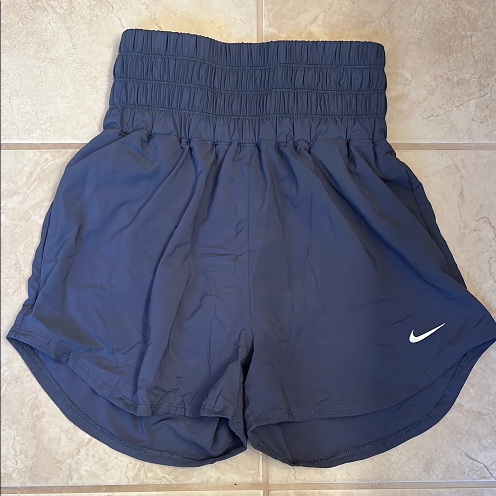 Nike Women's Dusty Blue Athletic Shorts